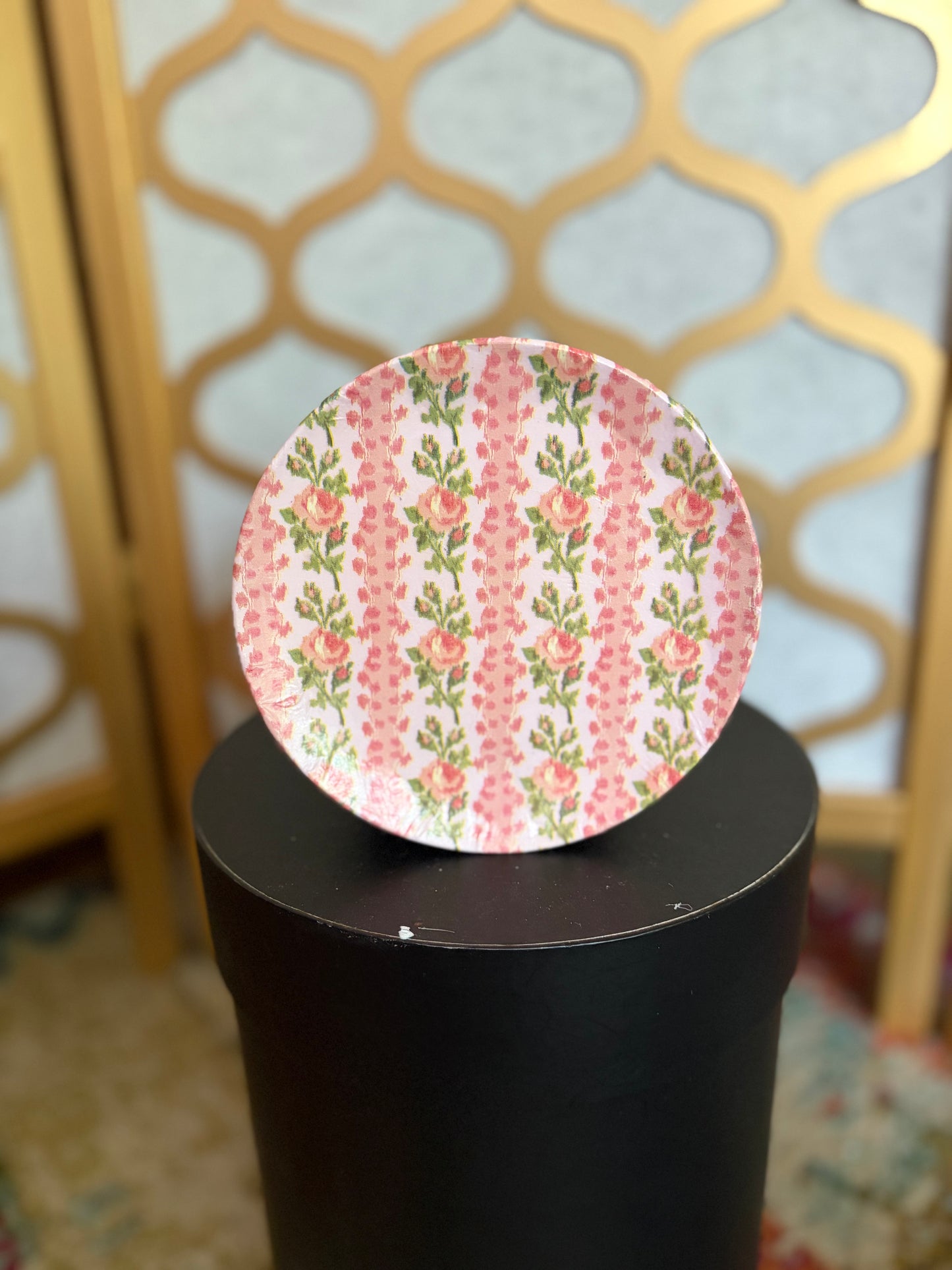 Trinket Dish - Vintage Flower