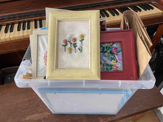 What do you do with your finished embroidery projects?