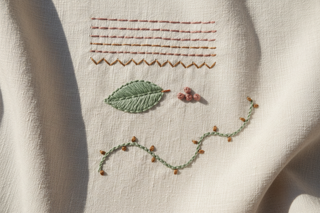 Basic Embroidery Stitches - What to Learn First