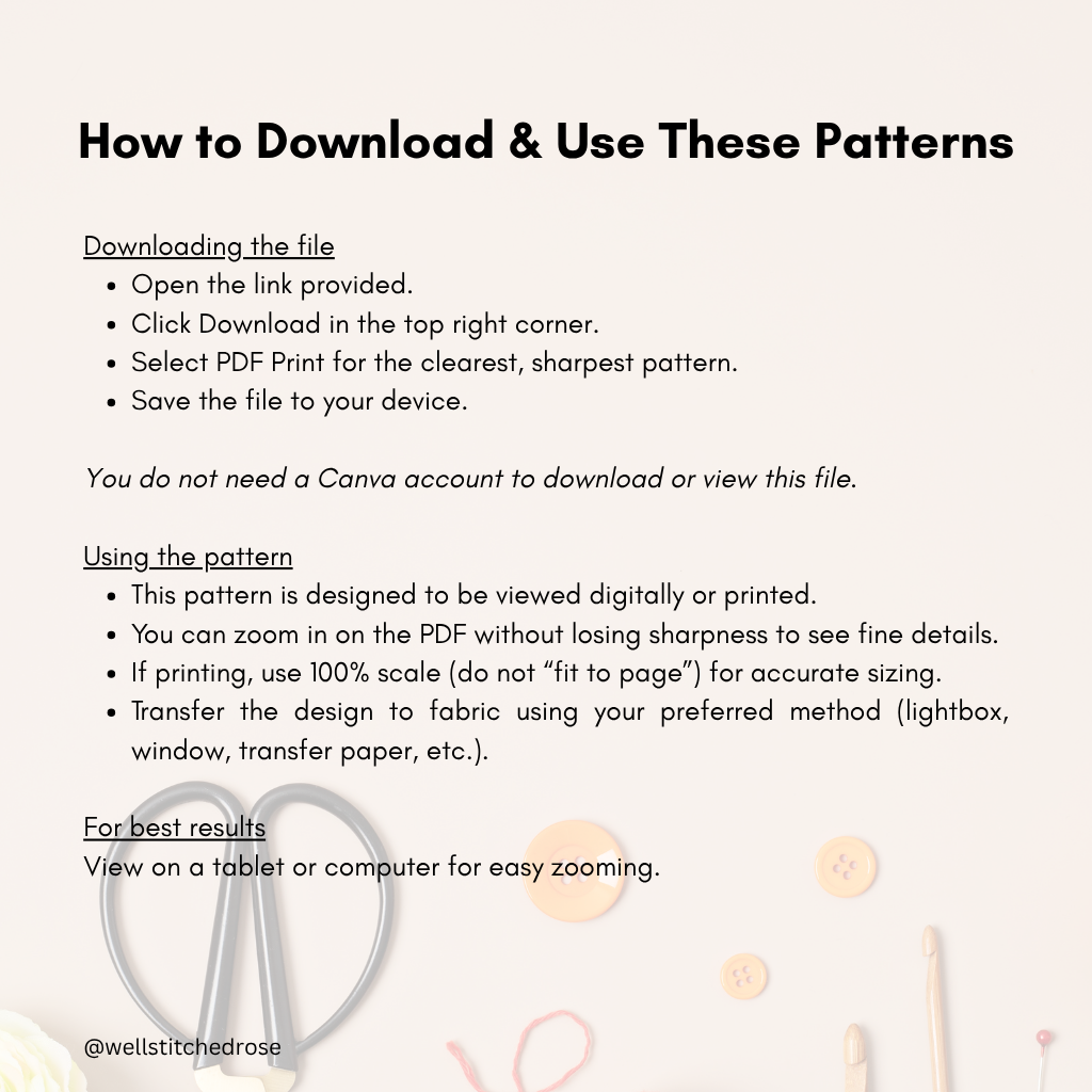 French Embroidery Pattern Bundle PDF | 30+ Vintage Paris & Cottage Style Designs | Printable Hand Embroidery Patterns