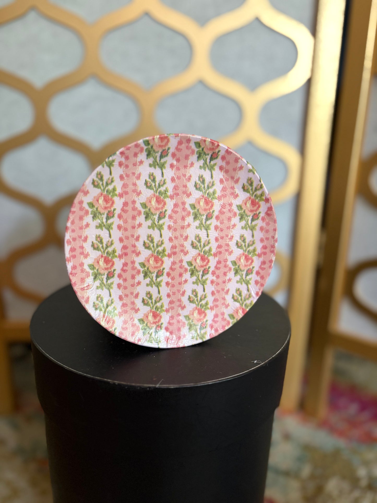 Trinket Dish - Vintage Flower