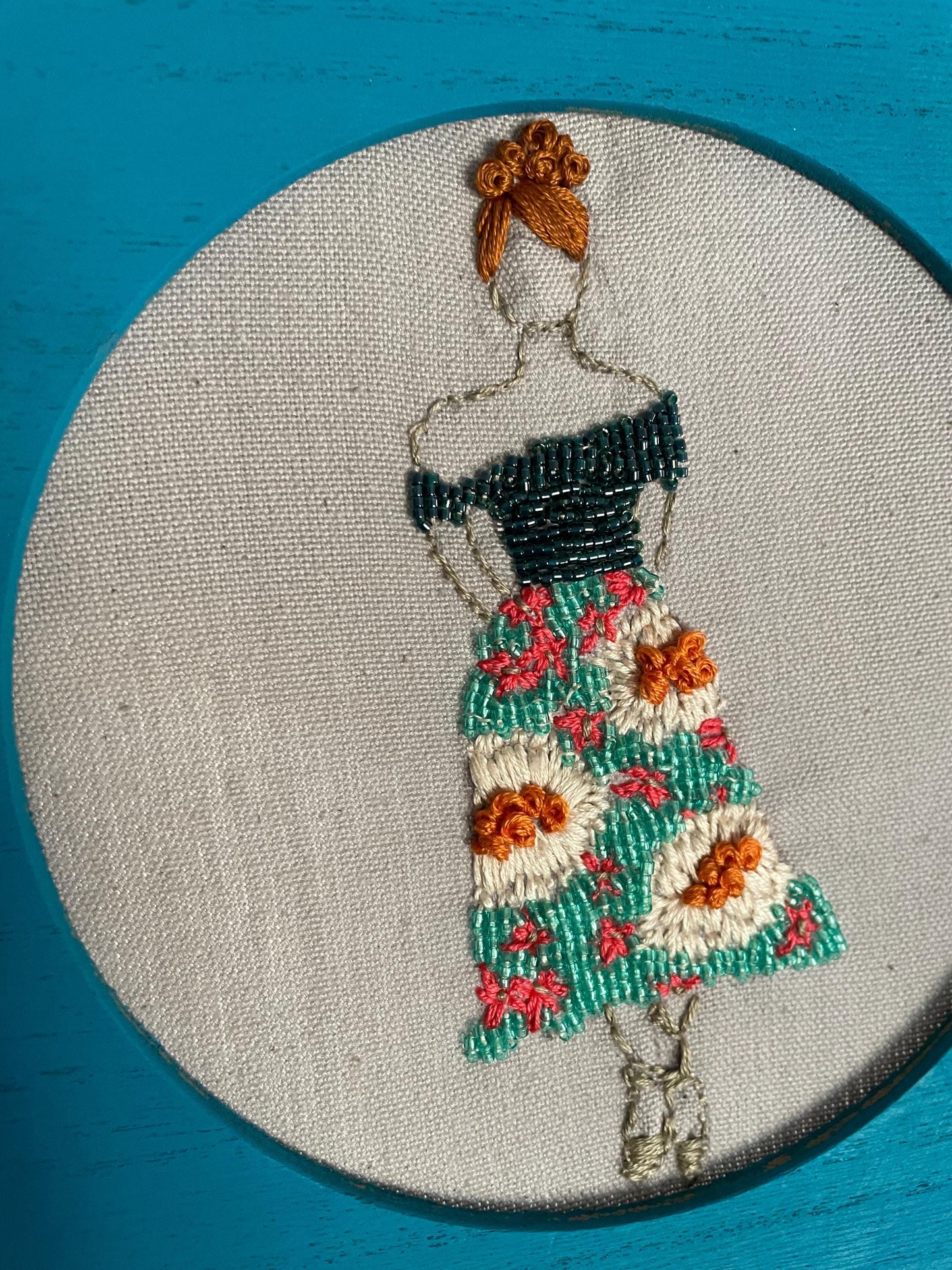 Mixed Media Lady
