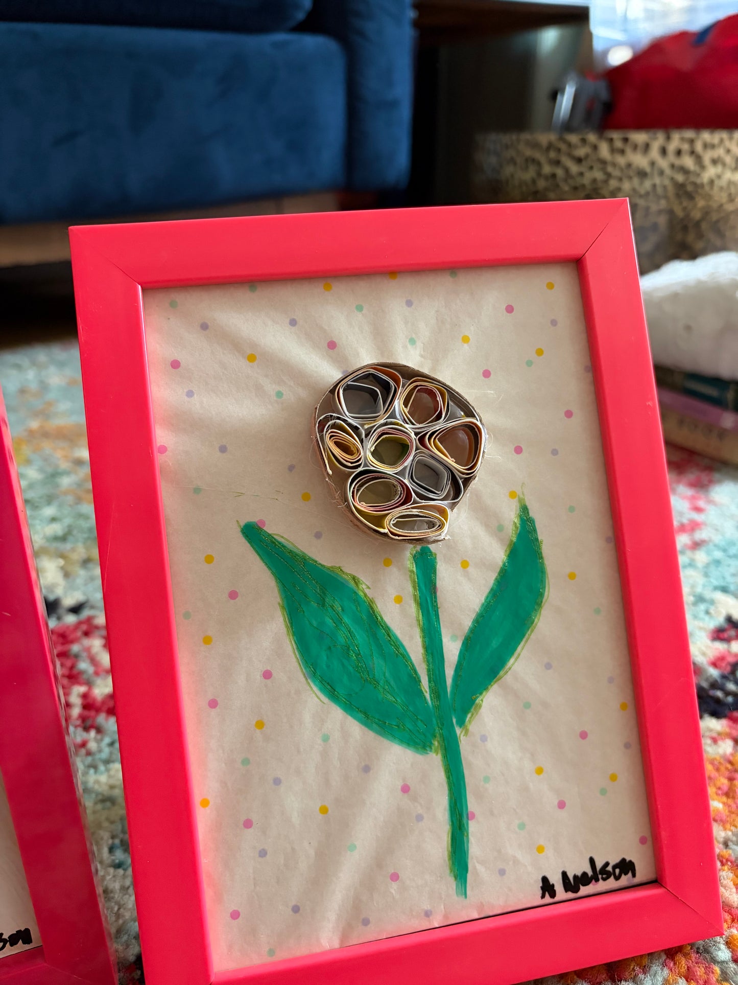 Upcycled Flowers- Mixed Media Duo