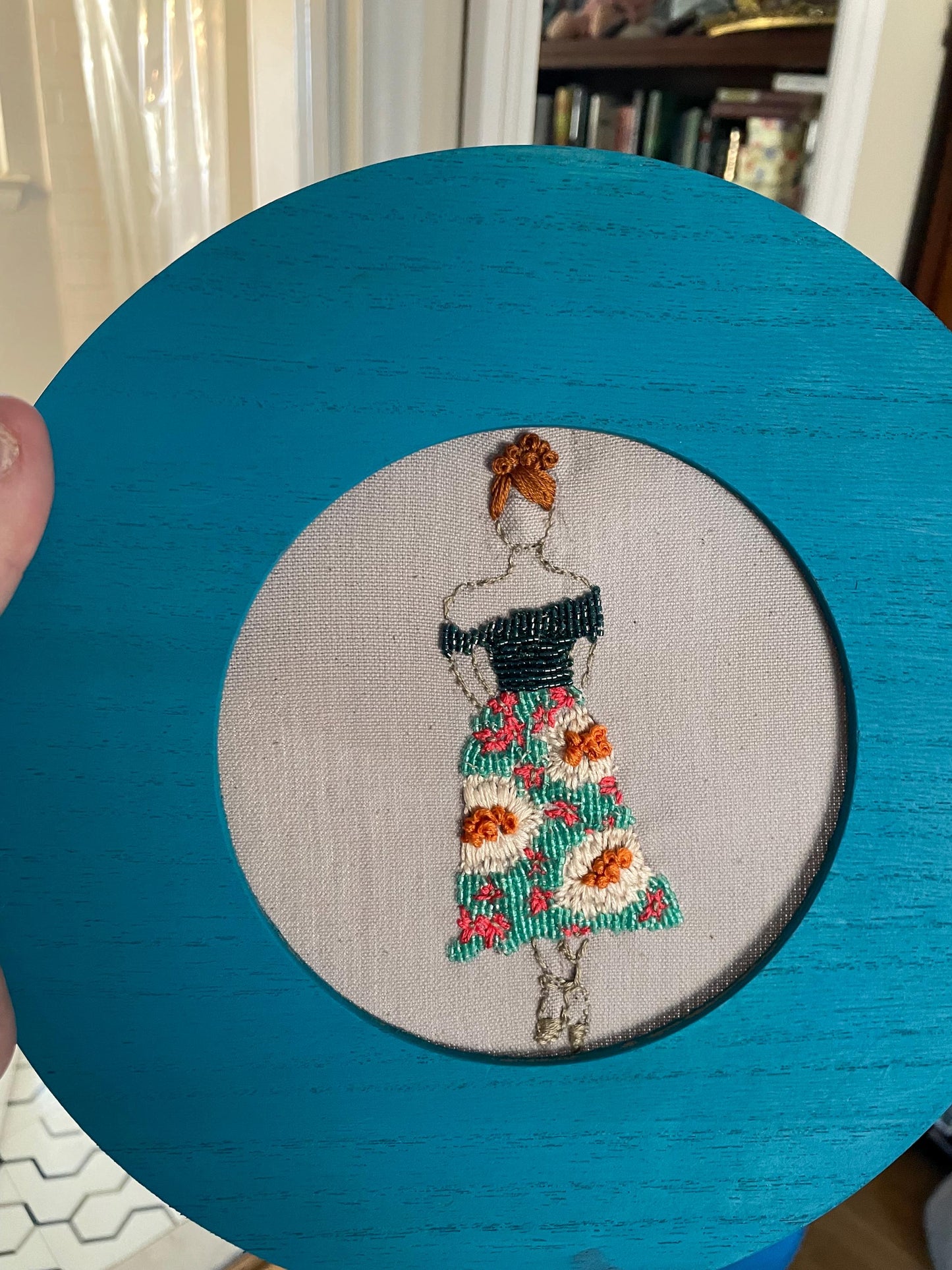 Mixed Media Lady