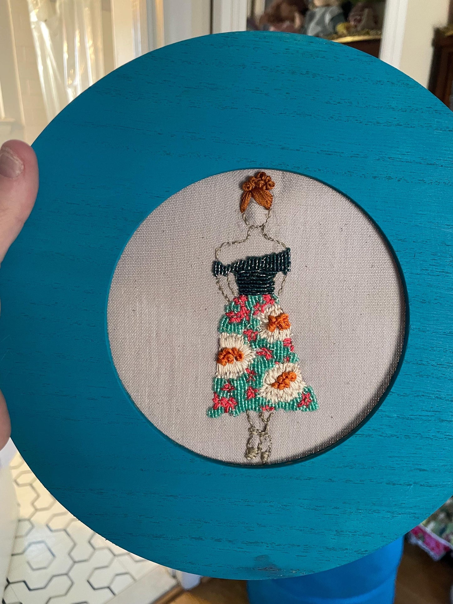 Mixed Media Lady