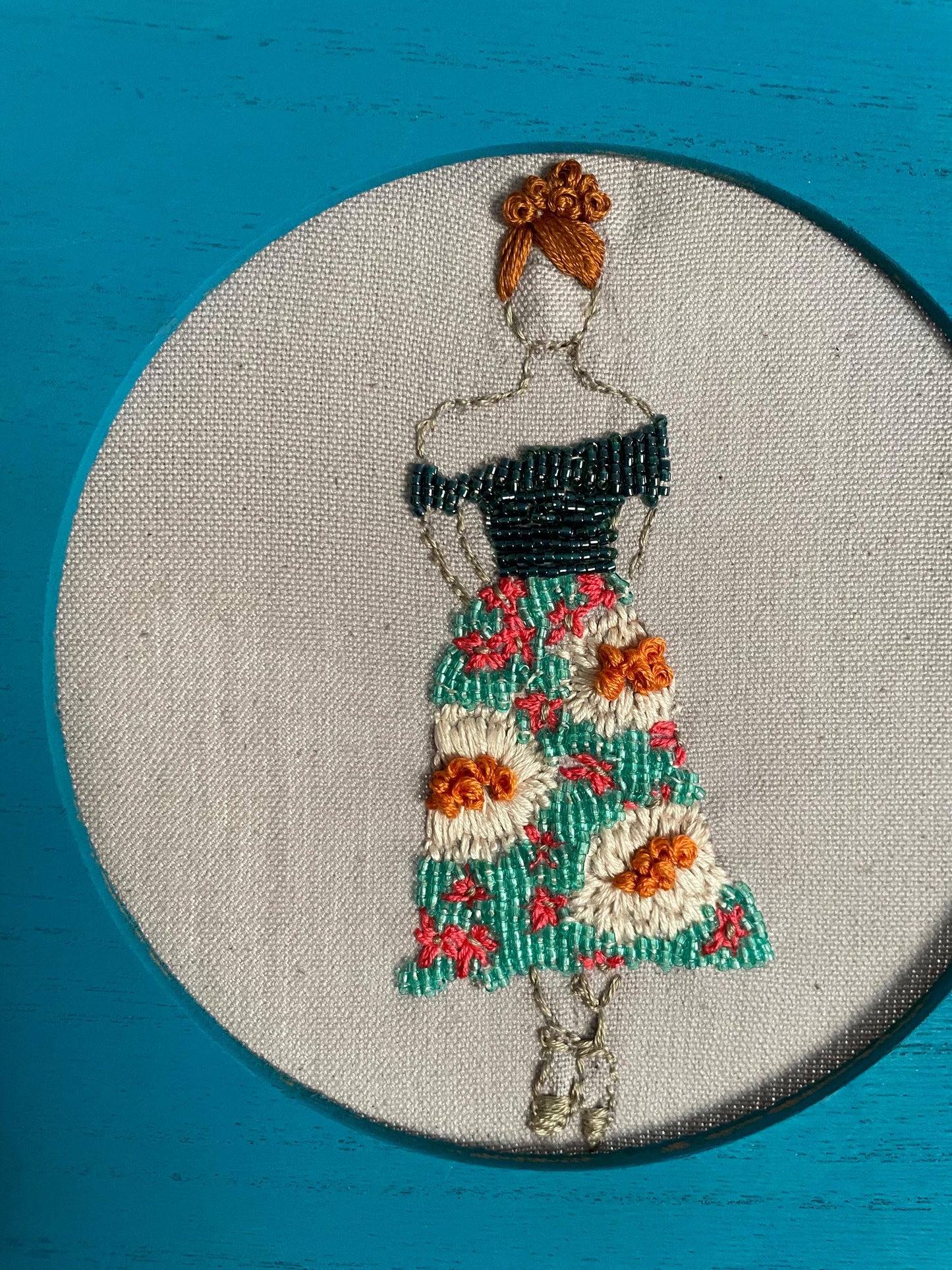 Mixed Media Lady